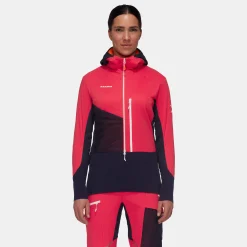 Eiger Speed ML Hybrid Half Zip Hoodie Women