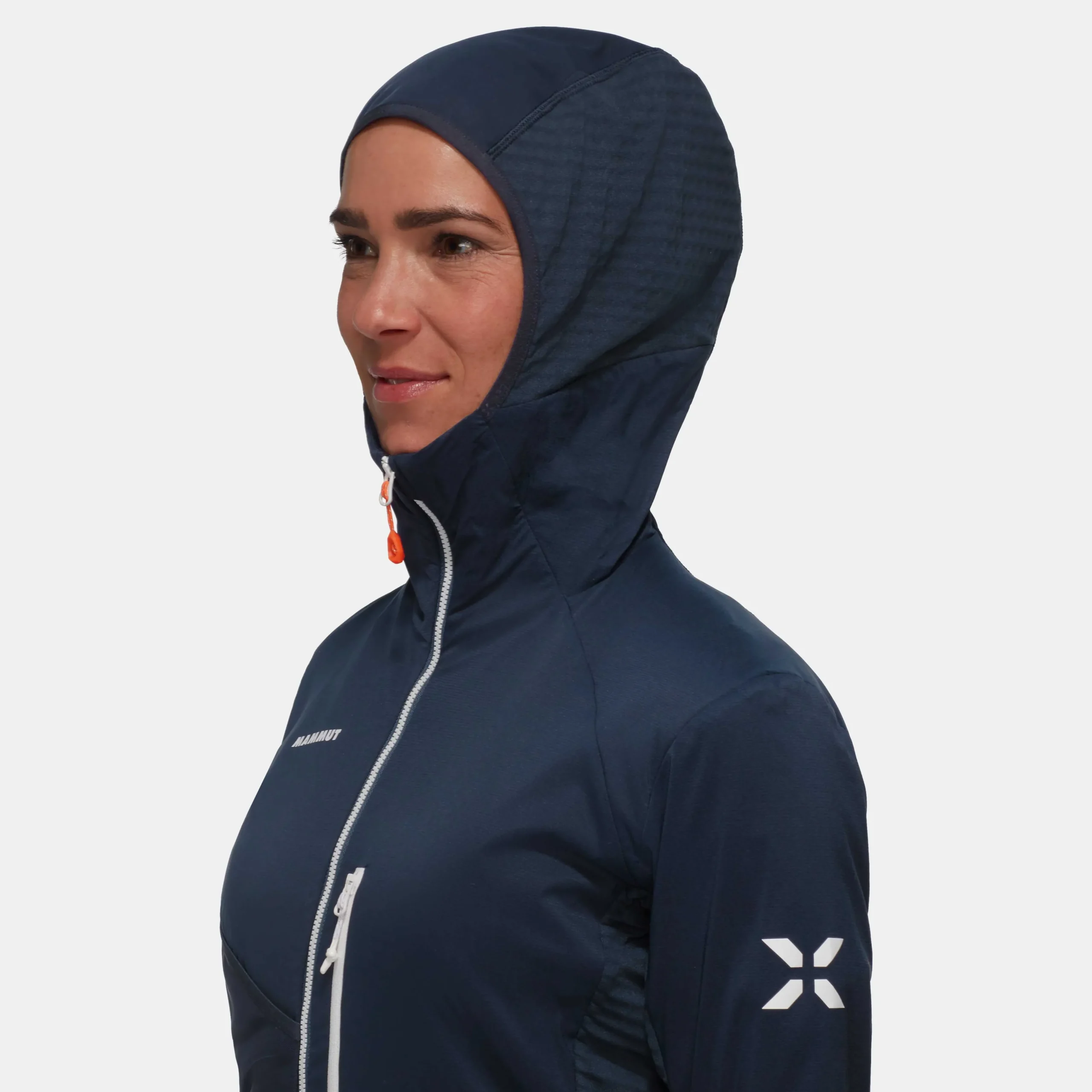 Eiger Speed ML Hybrid Half Zip Hoodie Women