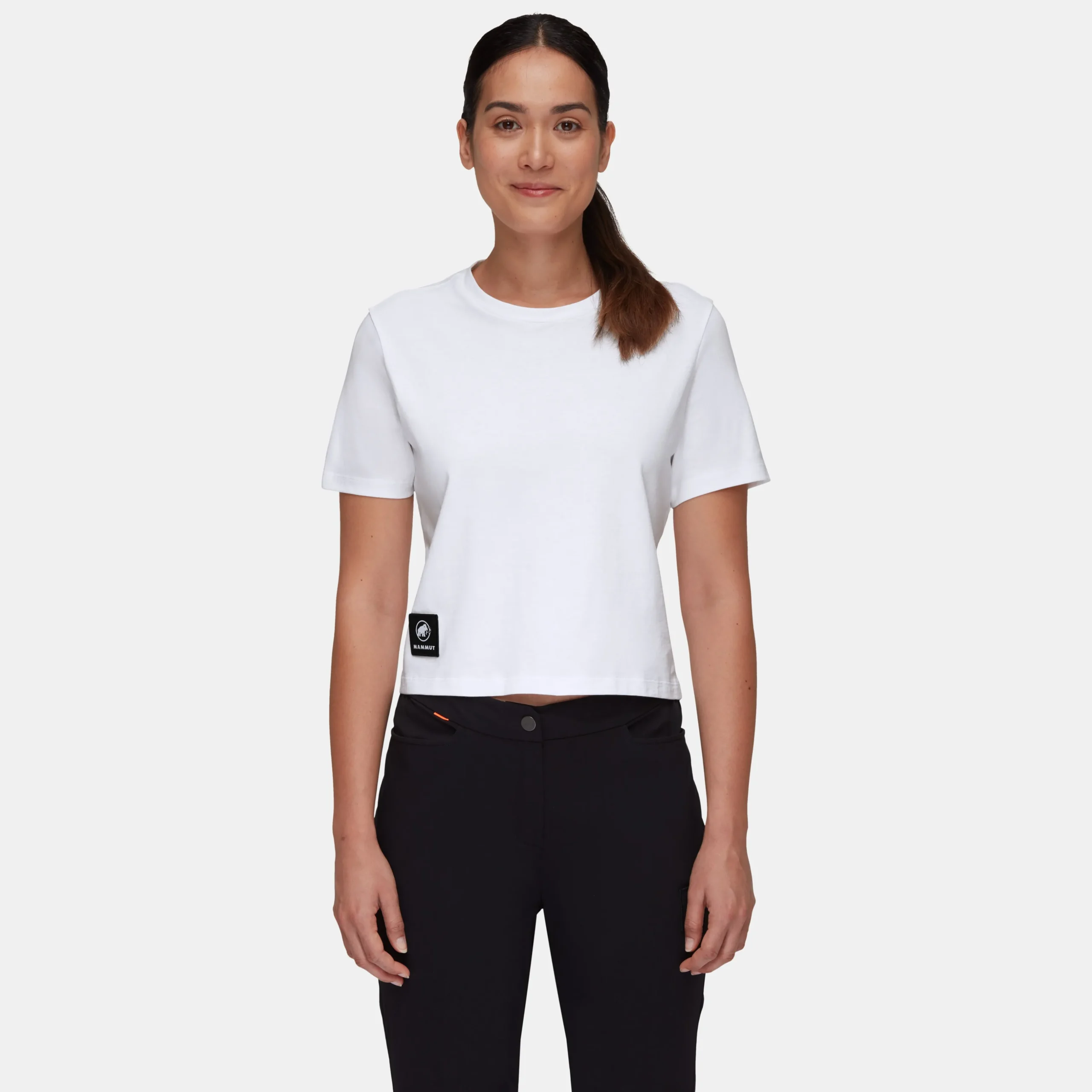 Massone T-Shirt Cropped Women Patch