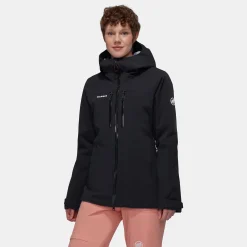 Stoney HS Thermo Hooded Jacket Women GRAIN