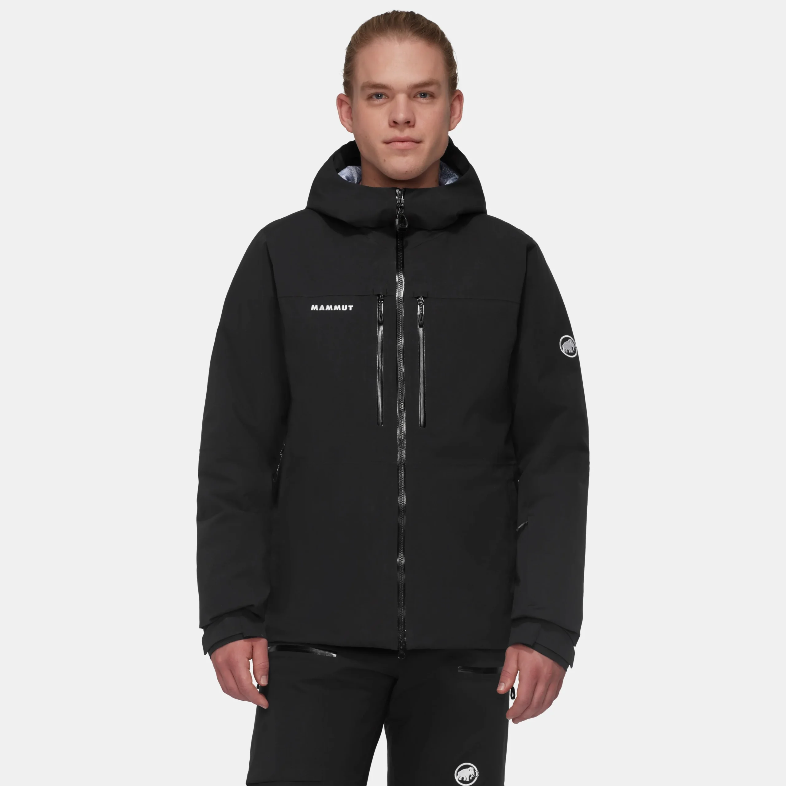 Stoney HS Thermo Hooded Jacket Men GRAIN
